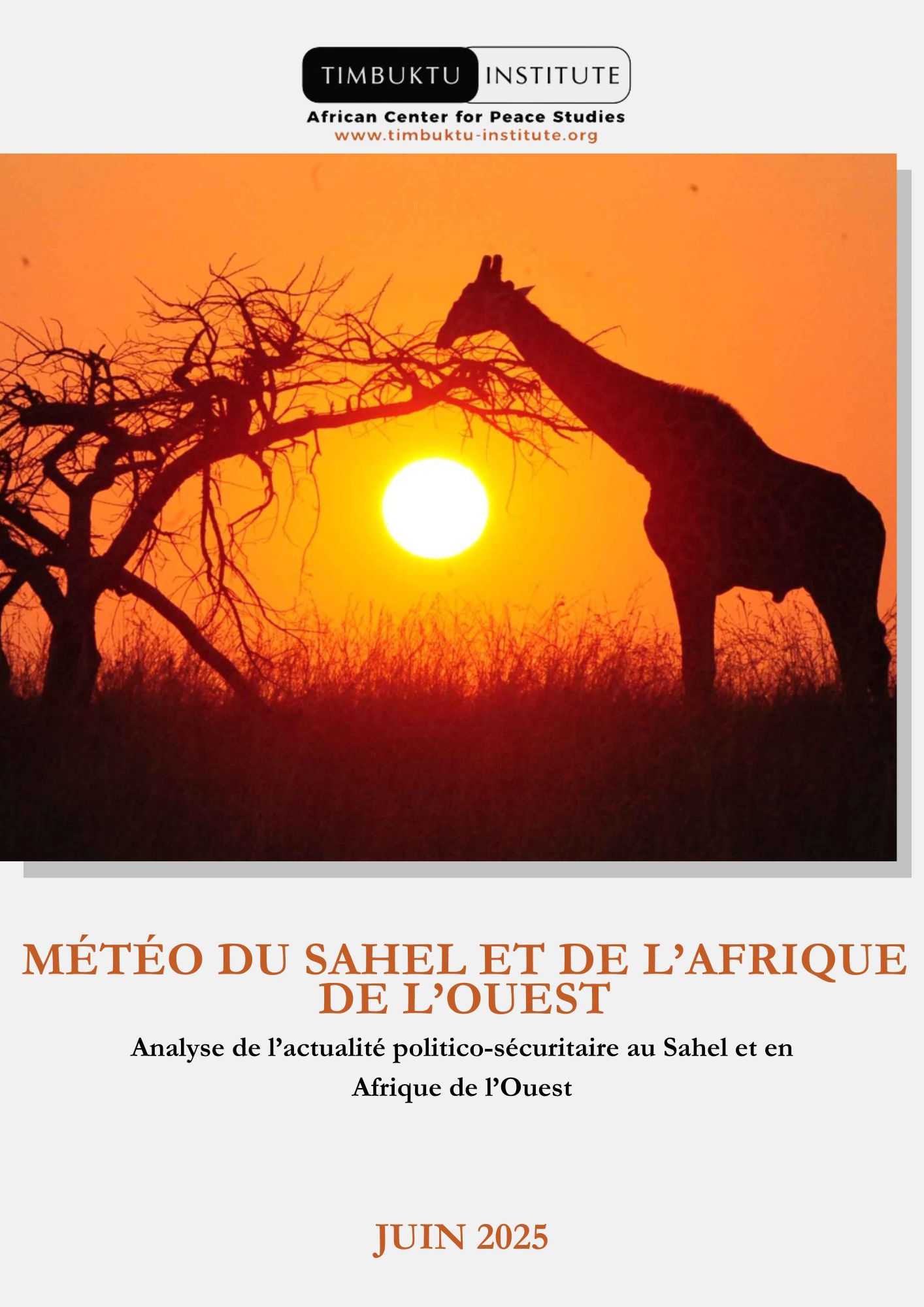 Météo Sahel Juin 2025