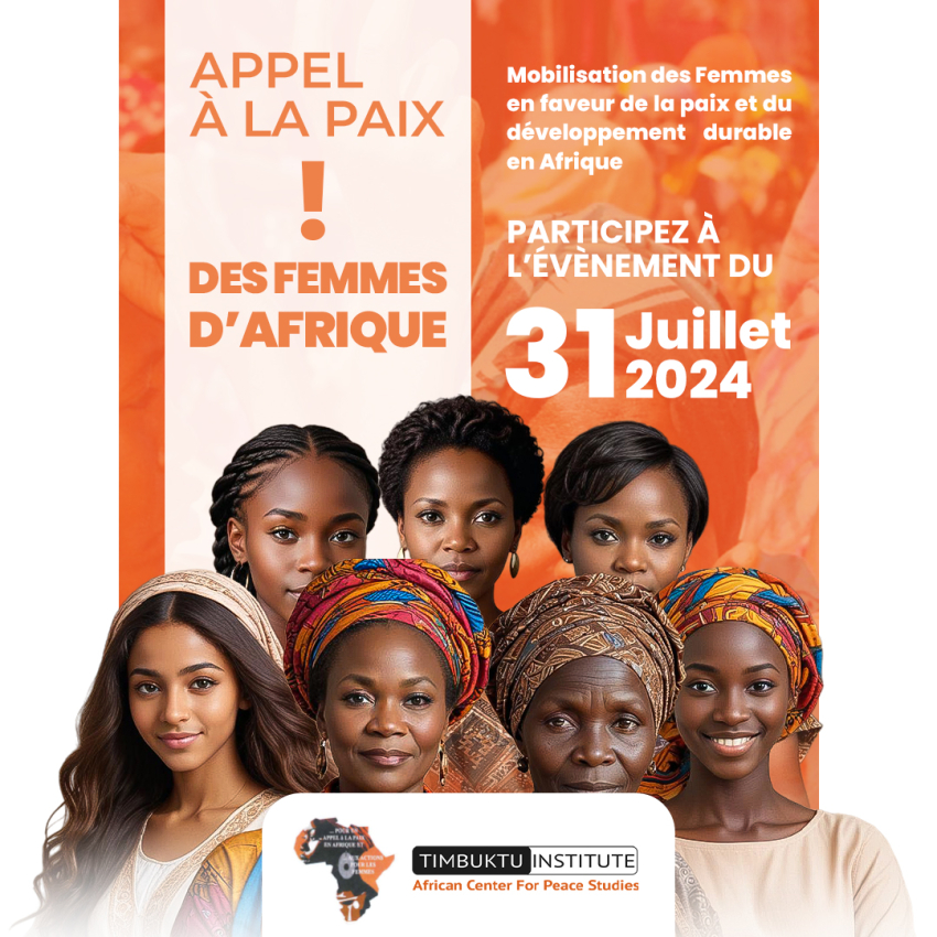 The “Africa Women” initiative : maximizing women's potential to promote peace and sustainable development