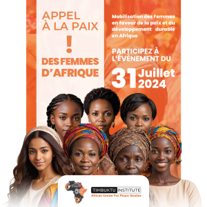 Initiative « Femmes d’Afrique » : Valoriser le potentiel des femmes dans la promotion de la Paix et du Développement durable
