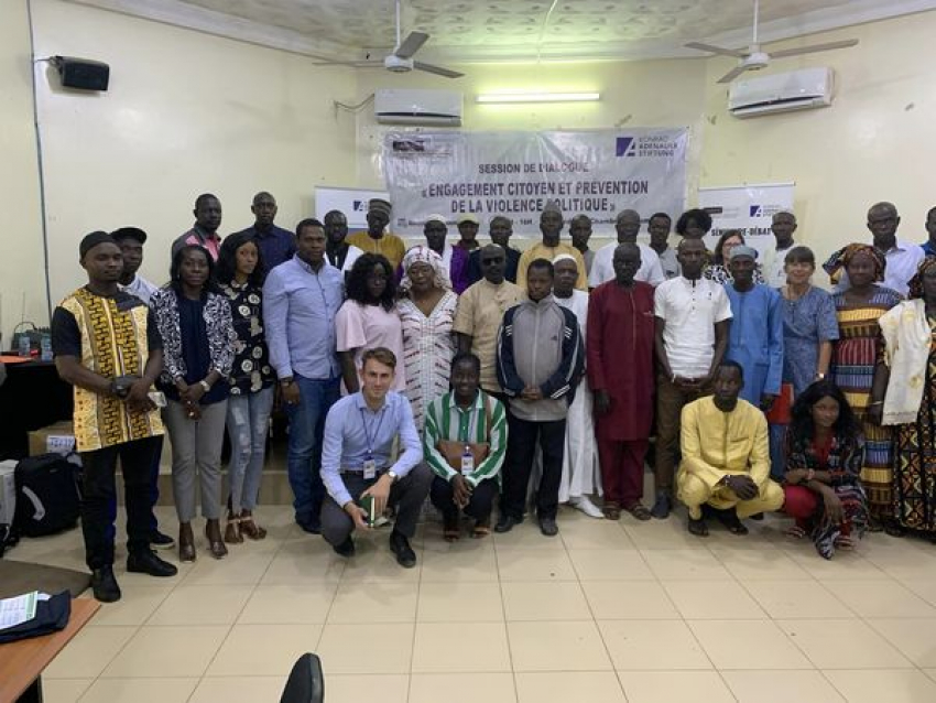 Prévention de la violence politique : Timbuktu Institute et la Fondation Adenauer mobilisent acteurs politiques et société civile