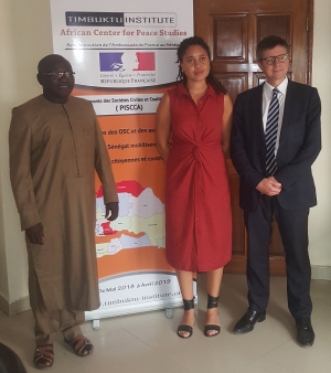Projets innovants Sociétés Civiles (PISCCA) : Timbuktu Institute reçoit une délégation du Ministère français de l’Europe et des Affaires étrangères.