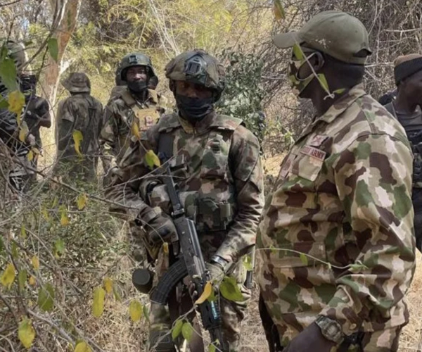 &copy; Nigerian Military Troops