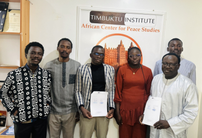 Timbuktu Institute and the Association of African Students in Political Science sign a memorandum