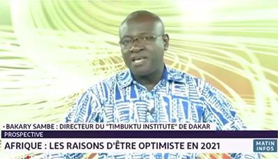 L’hebdo africain: « Quelles raisons d&#039;être optimistes en 2021? » Dr Bakary SAMBE