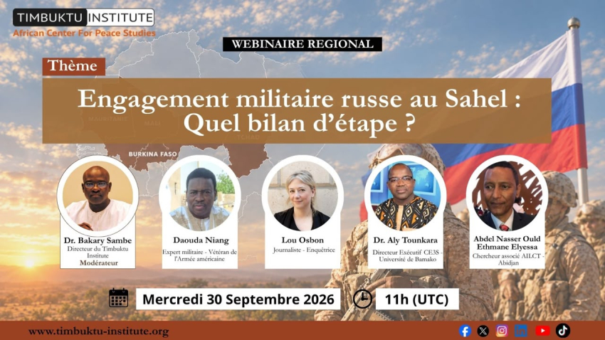 Débat d'experts - Engagement militaire russe au Sahel : quel bilan d'étape ?
