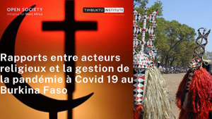 Acteurs religieux et la gestion de la pandémie à Covid 19 au Burkina Faso