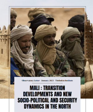 Report : MALI : TRANSITION DEVELOPMENTS AND NEW SOCIO-POLITICAL AND SECURITY DYNAMICS IN THE NORTH