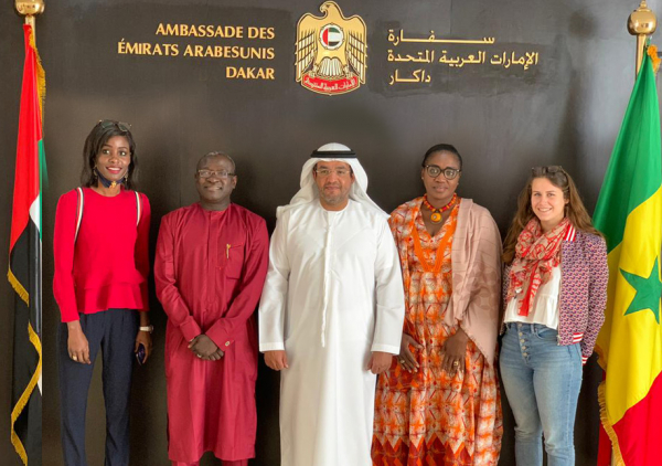 Timbuktu Institute en visite à l’Ambassade des Emirats Arabes Unis 